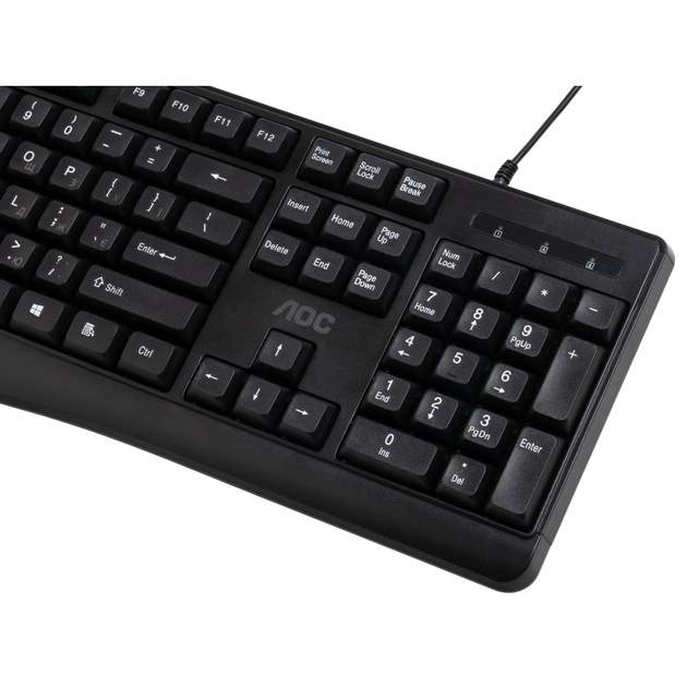 Комплект AOC KM170B USB UA Black (KM170B/97) - изображение 10
