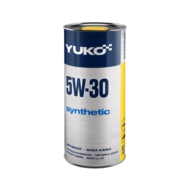 Моторное масло Yuko SYNTHETIC 5W-30 1л (4820070242027) - изображение 1