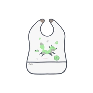 Нагрудничок Akuku з кишенею, Лисеня (A0519) изображение 1