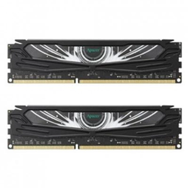Модуль пам'яті для комп'ютера DDR3 8GB (2x4GB) 1866 MHz Armor Series-Black Apacer (DK.08GAQ.KA2K2) - зображення 1