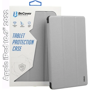 Чохол до планшета BeCover Soft Edge mount Pencil Apple iPad 10.9" 2022 Gray (709236) зображення 1