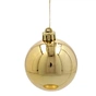 Ялинкова іграшка Chomik пластикові кульки 20 шт, 5 см, золотисті (5900779893801_2) - зменшене зображення 2
