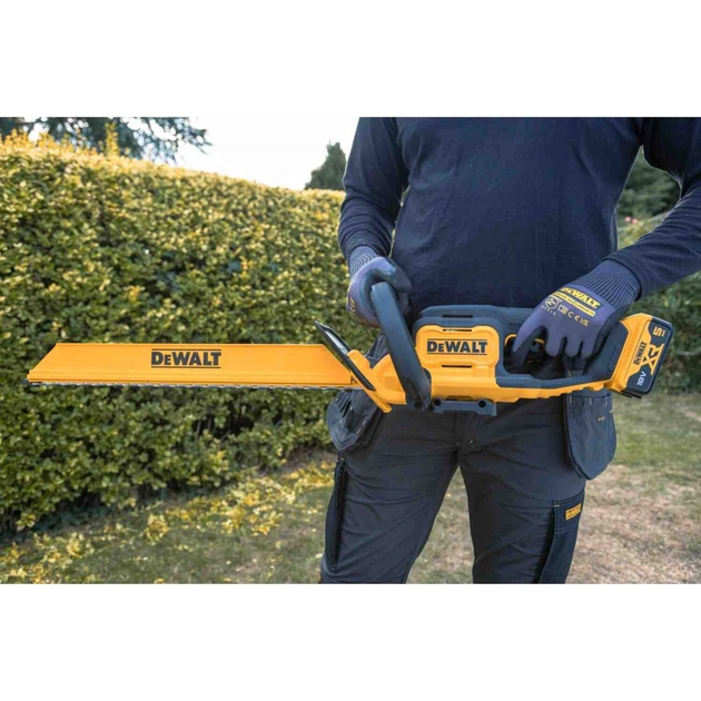 Кущоріз DeWALT акумуляторний, 18V, ніж 55 см, до 19 мм, 5Ah (DCMHT562P1) - зображення 11