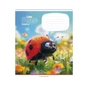 Тетрадь Школярик Cute bugs 12 листов клетка (012-3462K) - уменьшенное изображение 5