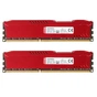Модуль пам'яті для комп'ютера DDR4 16GB (2x8GB) 2933 MHz HyperX FURY Red Kingston Fury (ex.HyperX) (HX429C17FR2K2/16) - зменшене зображення 4