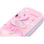 Пенал Cool For School з LED-аплікацією 1 відділення Рожевий (QT-5759-Pink) - зменшене зображення 3