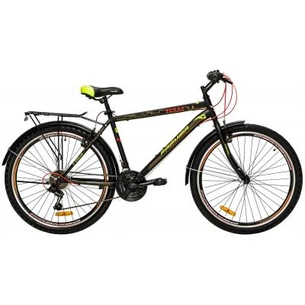 Велосипед Premier Texas 26 V-brake 18" Black - Yellow 2018 (SP0004681) зображення 1