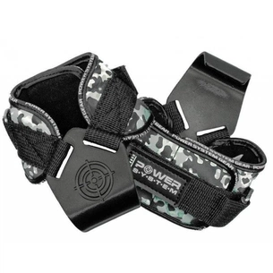 Гаки для тяги на зап'ястя Power System Hooks Camo PS-3370 Black/Grey L (PS_3370_Black/Grey L) изображение 1
