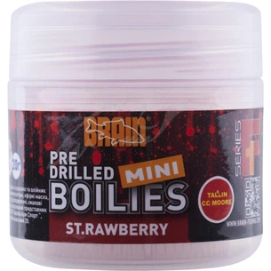 Бойл Brain fishing St.rawberry (полуниця) pre drilled mini boilies 10 mm 20 gr (1858.02.42) зображення 1