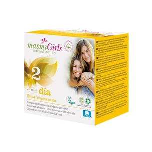 Гігієнічні прокладки Masmi Girl ультратонкі для підлітків розмір 2 10 шт. (8432984001636) зображення 1