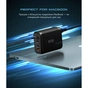 Зарядний пристрій Armorstandart ARP-131 Resolute Power USB-C 100W GaN Black (ARM70024) - уменьшенное изображение 6