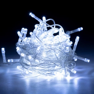 Гірлянда YES! Fun LED Christmas time 100 ламп, холодно-біла, 5м. 8 режимів (801156) зображення 1