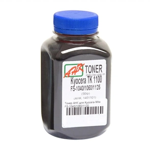 Тонер Kyocera TK-1110/1114/1120/1124, 90г Black AHK (3202777) зображення 1