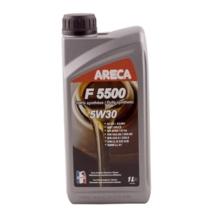 Моторна олива Areca F5500 5W-30 1л (51551) зображення 1