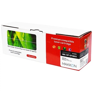 Картридж Makkon HP CLJP CF380X (312X) 4.4k black (MN-HP-SF380X) зображення 1