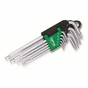 Ключ Toptul Г-подібний TORX T10-T50 9од. супердовгий з отвором (GAAL0915) - зменшене зображення 1
