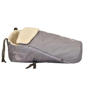 Матрацик в санки Baby Breeze Закрытый из овечьей шерсти Cappuccino (19035) зображення 1