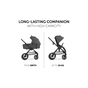 Коляска Hauck 2 в 1 Walk N Care Air (Dark Grey) (16548-5) - зменшене зображення 3