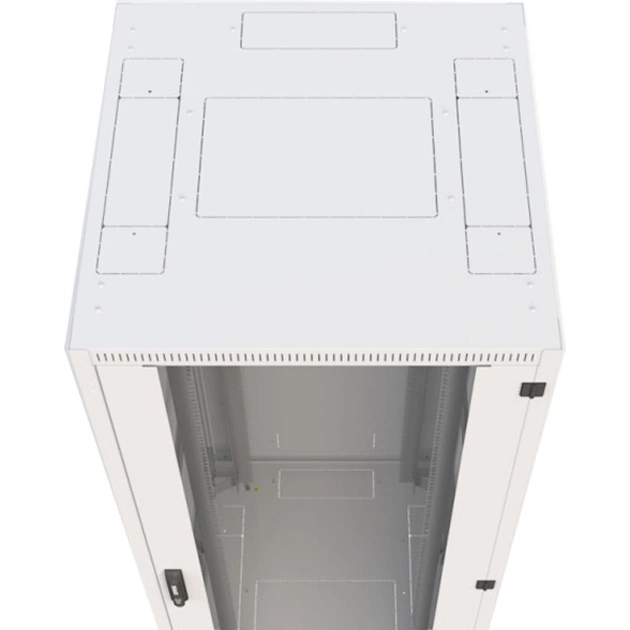 Шафа напольна Conteg iSEVEN 19", 27U 600x800, RAL7035 (RI7-27-60/80) - picture 4