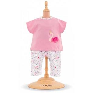 Аксесуар до ляльки Corolle Набір одягу - блузка і штанці Королівський Лебідь для пупса (9000110360) зображення 1