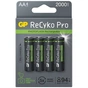 Акумулятори GP Recyko+ Pro Photo Flash 2000 (GP210AAHCF-2APCEB4) AA/HR06 NI-MH 2000 mAh BL 4 шт - зменшене зображення 1