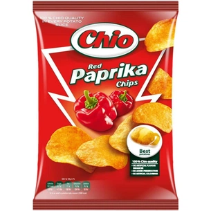 Чіпси Chio Chips зі смаком паприки 75 г (5997312700610) зображення 1