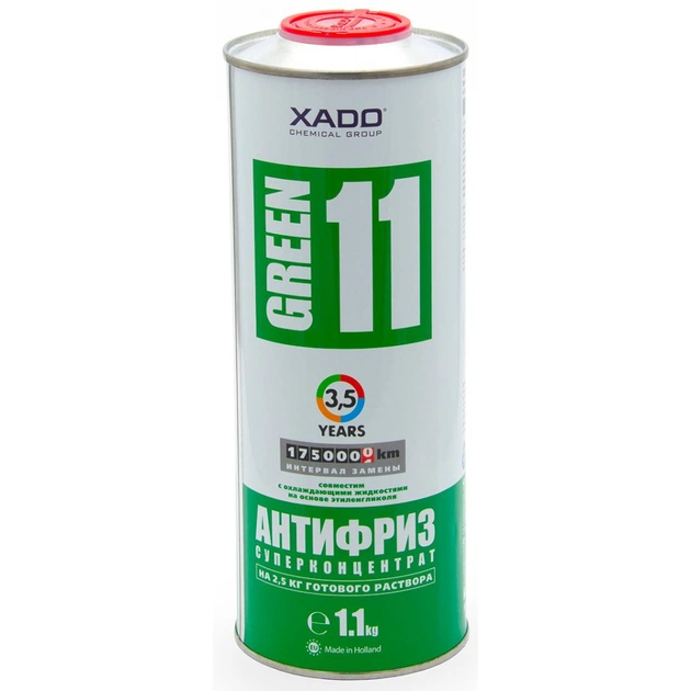 Антифриз Xado Green 11 1 л (XA 50004_1) - зображення 1