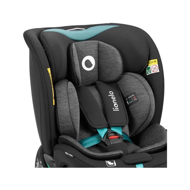 Автокрісло Lionelo Navy I-Size Black Turquoise (LO-NAVY I-SIZE BLACK TURQUOISE) - picture 10