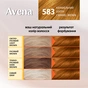 Фарба для волосся Acme Color Avena Gloss Color Стійка 583 - Карамельний шатен (4823115502629) - уменьшенное изображение 5