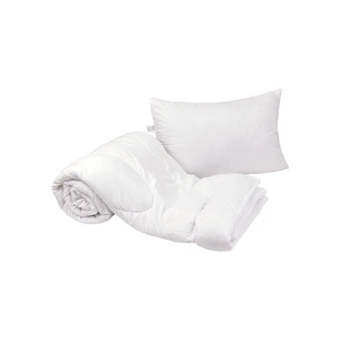 Ковдра Руно набір ковдра 140х205 + 1 подушка 50х70 (924.52СЛБ_Білий) зображення 1