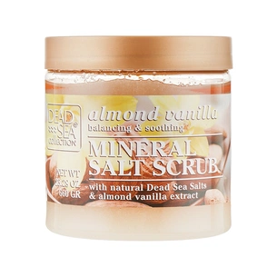 Скраб для тіла Dead Sea Collection з мінералами Мертвого моря, олією мигдалю і ванілі 660 г (830668009677) изображение 1