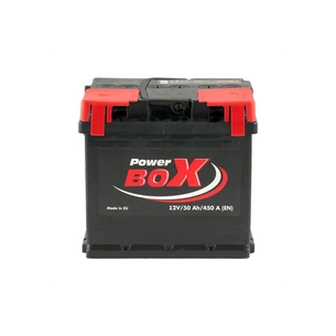 Акумулятор автомобільний PowerBox 50 Аh/12V А1 Euro (SLF050-00) зображення 1
