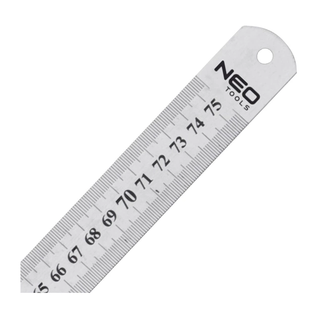 Лінійка будівельна Neo Tools нержавіюча сталь, 750мм (72-217) - picture 2
