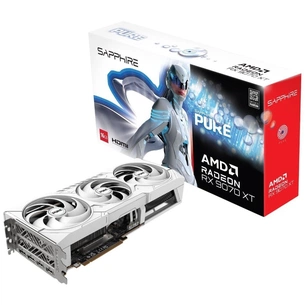 Відеокарта AMD Radeon RX 9070 XT 16GB GDDR6 Pure Gaming OC Sapphire (11348-02-20G) зображення 1
