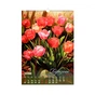 Календар Buromax настінний А3 2027 рік, 1 пружина, Flowers (BM.210604) - зменшене зображення 4