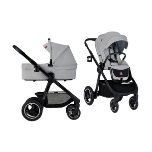 Коляска Kinderkraft 2 в 1 Everyday Light Gray (KSEVER00LGR2000) (5902533917556) зображення 1
