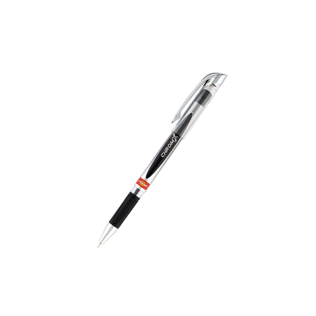 Ручка шариковая Unimax ChromX, черная (UX-119-01) - изображение 1