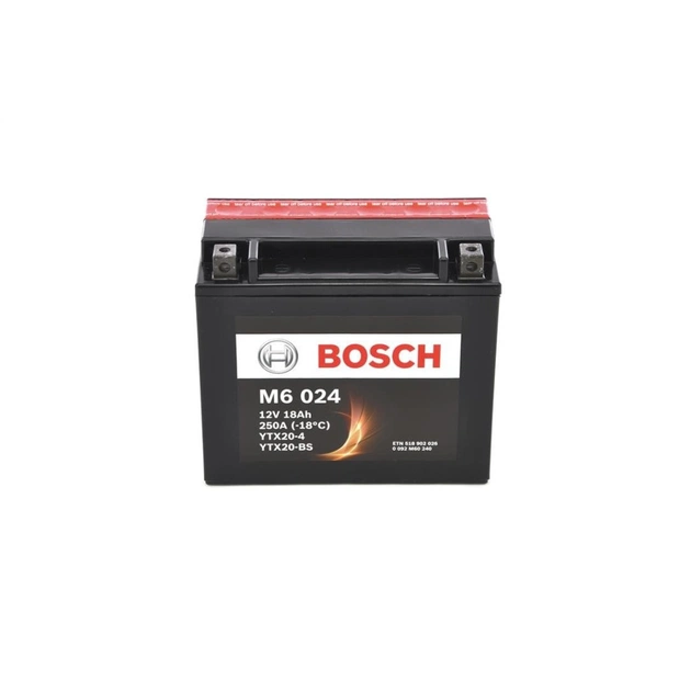 Акумулятор автомобільний Bosch 18A (0 092 M60 240) - изображение 1