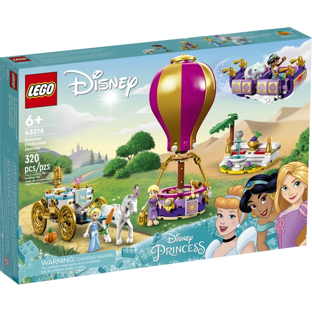 Конструктор LEGO Disney Princess Зачарована подорож принцеси 320 деталей (43216) - зображення 1