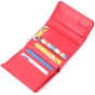 Гаманець ST Leather З натуральної шкіри Червоний (19482) - зменшене зображення 6