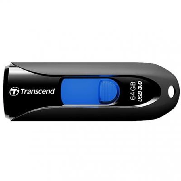 USB флеш накопичувач Transcend 64GB JetFlash 790 USB 3.0 (TS64GJF790K) - зображення 1