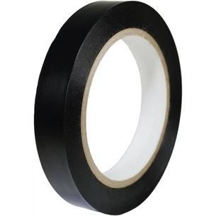 Ізоляційна стрічка XILIN 0.13мм*18мм*10м Black, temp0+80°С, 600V, 10 шт. (0,13мм*18мм*10м-Bk) зображення 1