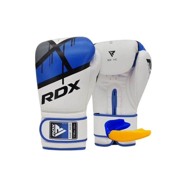 Боксерські рукавички RDX F7 Ego Blue 14 унцій (BGR-F7U-14oz) - зображення 1