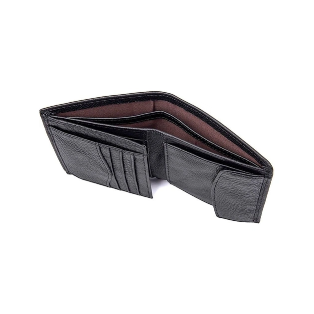 Гаманець Vintage Шкіряний Чорний (14598) - изображение 6