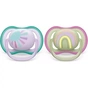 Пустушка Philips AVENT Ultra Air, 0-6 міс. 2 шт (SCF085/59) - зменшене зображення 1