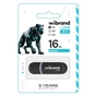 USB флеш накопичувач Wibrand 16GB Panther Black USB 2.0 (WI2.0/PA16P2B) - зменшене зображення 2