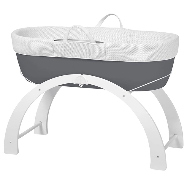 Ліжечко Shnuggle Dreami Slate Grey (DREAMI-SLATE-GRY) - изображение 1