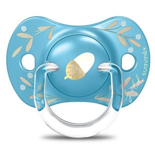 Пустушка Suavinex Gold Edition фізіологічна, +18 міс. блакитна (307862) зображення 1