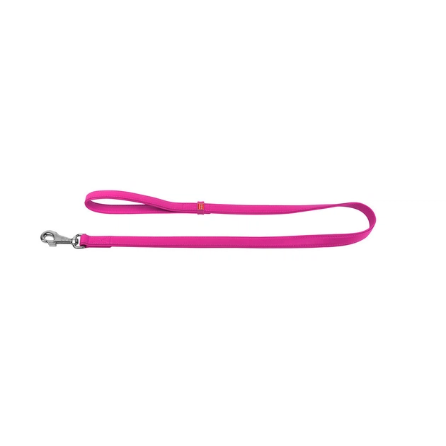 Повідець для собак WAUDOG Glamour шкіряний M-XXL рожевий (33767) - picture 2