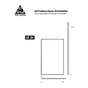 Скло захисне Armorstandart Pro Samsung Fold8 5G external display (ARM91551) - зменшене зображення 3